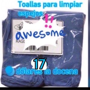 Toallas para Espejos y Vidrios/ Nuevos